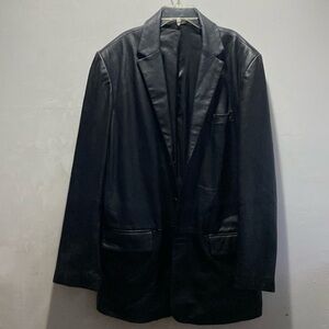 Alfani men’s leather blazer